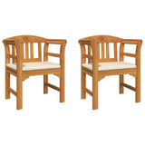 Rose Bench Natural 68.5 x 46 x 82.5 cm Solid Acacia Wood