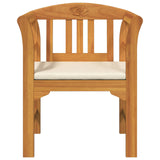 Rose Bench Natural 68.5 x 46 x 82.5 cm Solid Acacia Wood