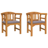 Rose Bench Natural 68.5 x 46 x 82.5 cm Solid Acacia Wood
