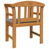 Rose Bench Natural 68.5 x 46 x 82.5 cm Solid Acacia Wood