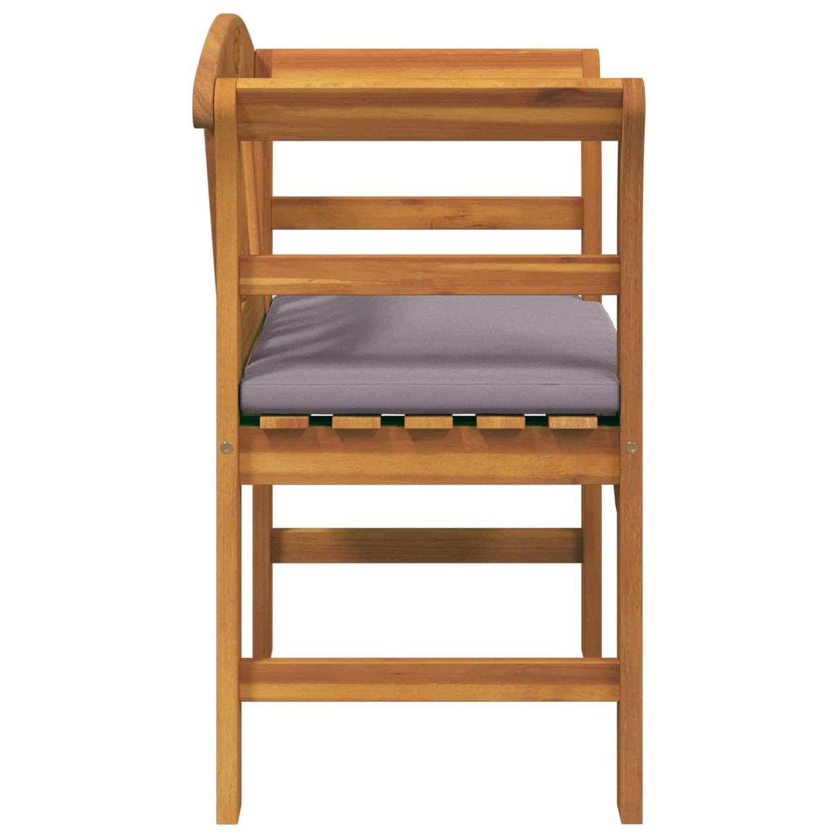 Rose Bench Natural 68.5 x 46 x 82.5 cm Solid Acacia Wood