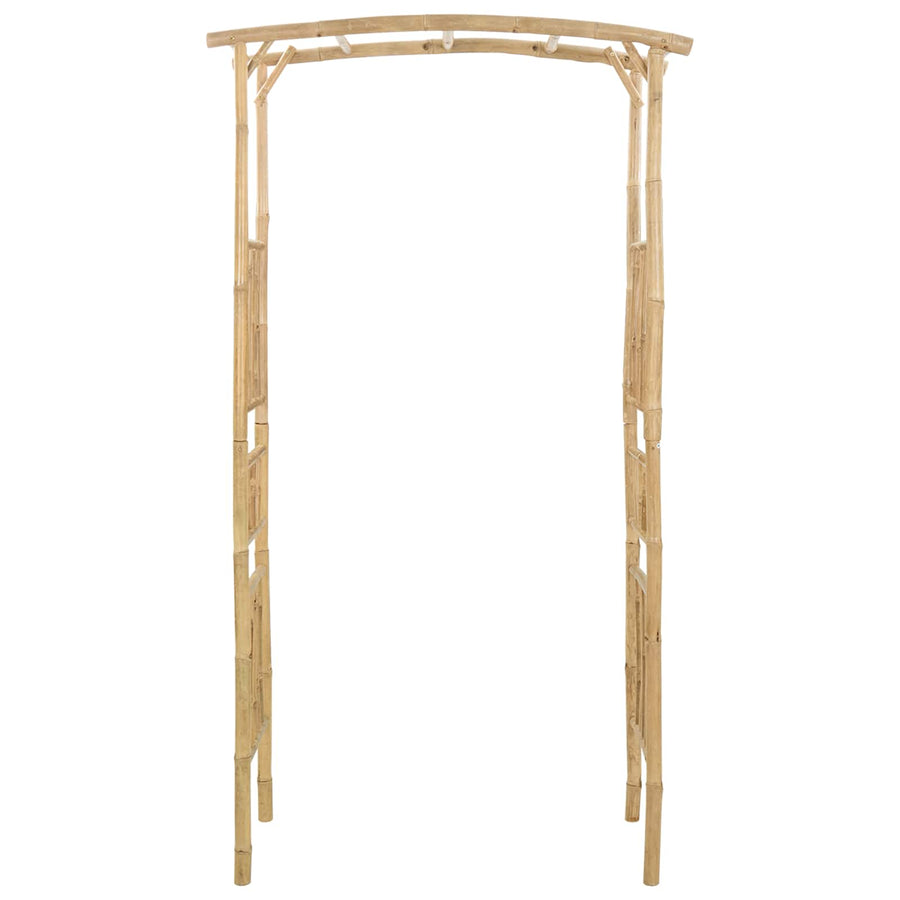 Garden Arch Natural 110 x 40 x 205 cm Bamboo