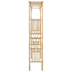 Garden Arch Natural 110 x 40 x 205 cm Bamboo