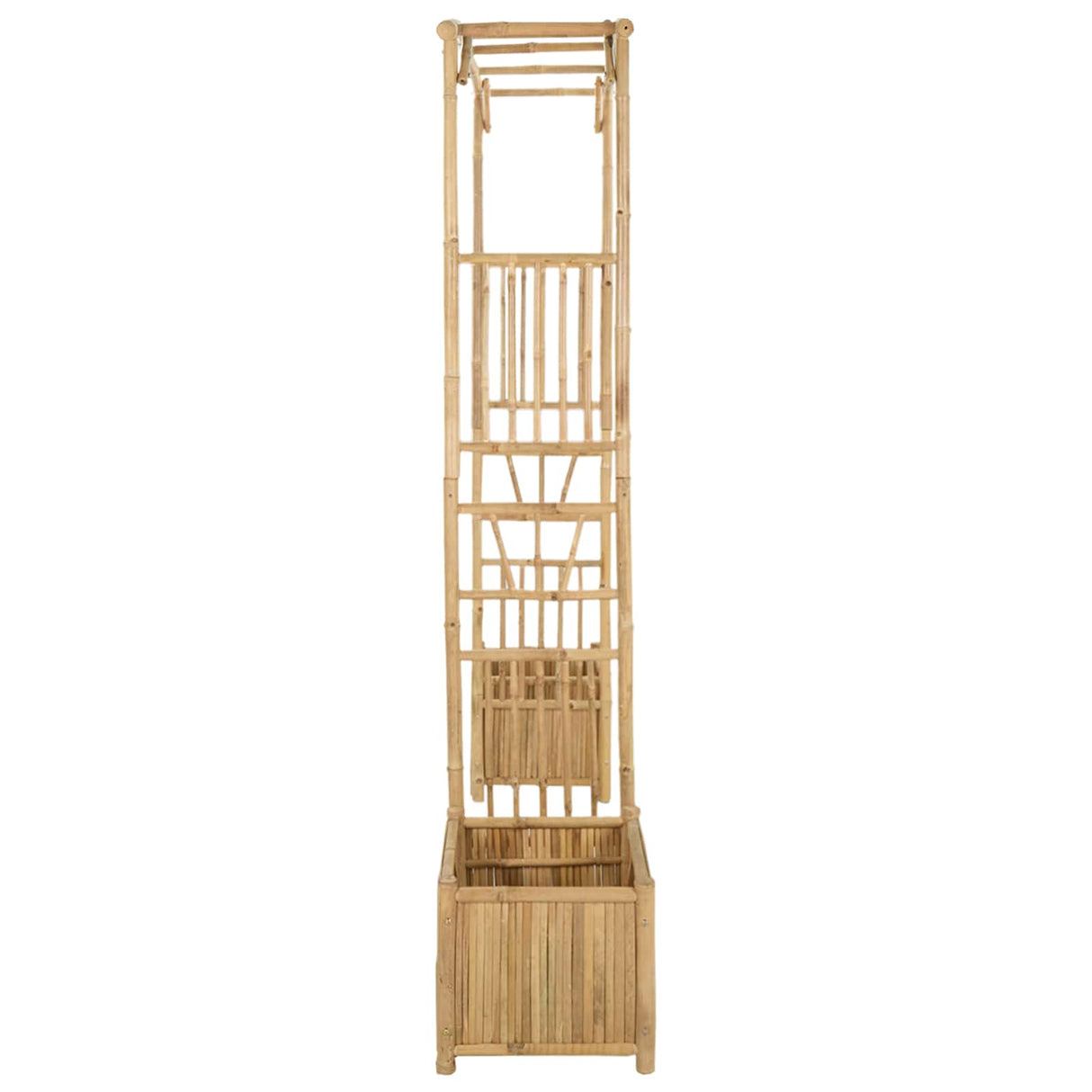 Garden Arch Natural 177 x 40 x 205 cm Bamboo
