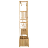 Garden Arch Natural 177 x 40 x 205 cm Bamboo