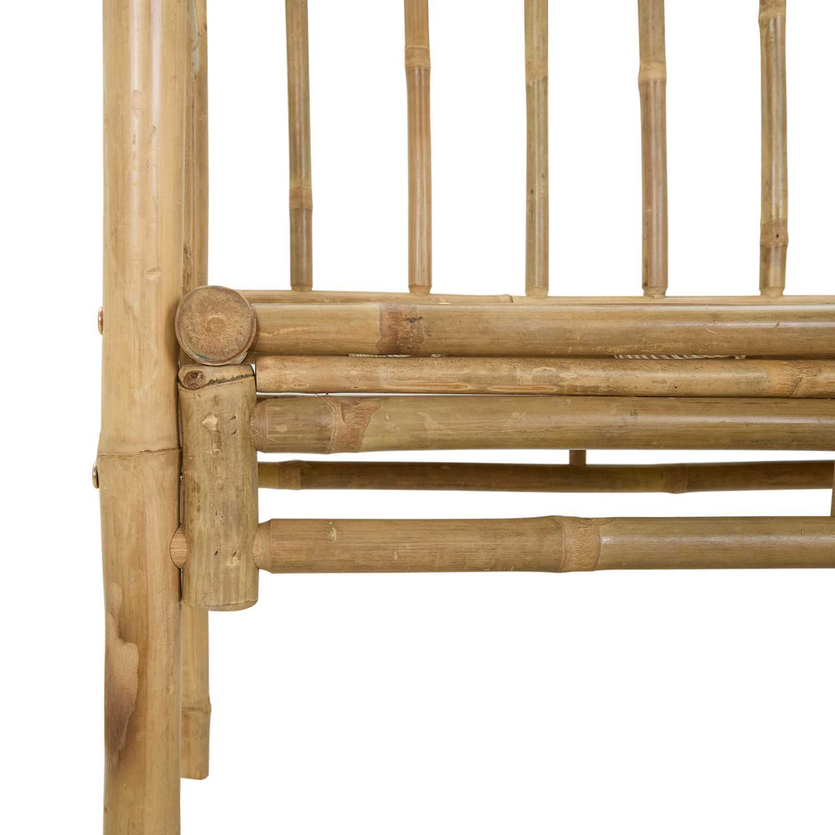 Garden Arch with Bench 115 x 50 x 205 cm Bamboo