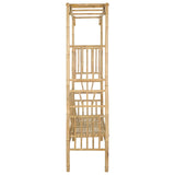 Garden Arch with Bench 115 x 50 x 205 cm Bamboo