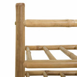 Wine Rack Natural 32.5 x 29.5 x 36 cm Bamboo - 45-Degree Angle