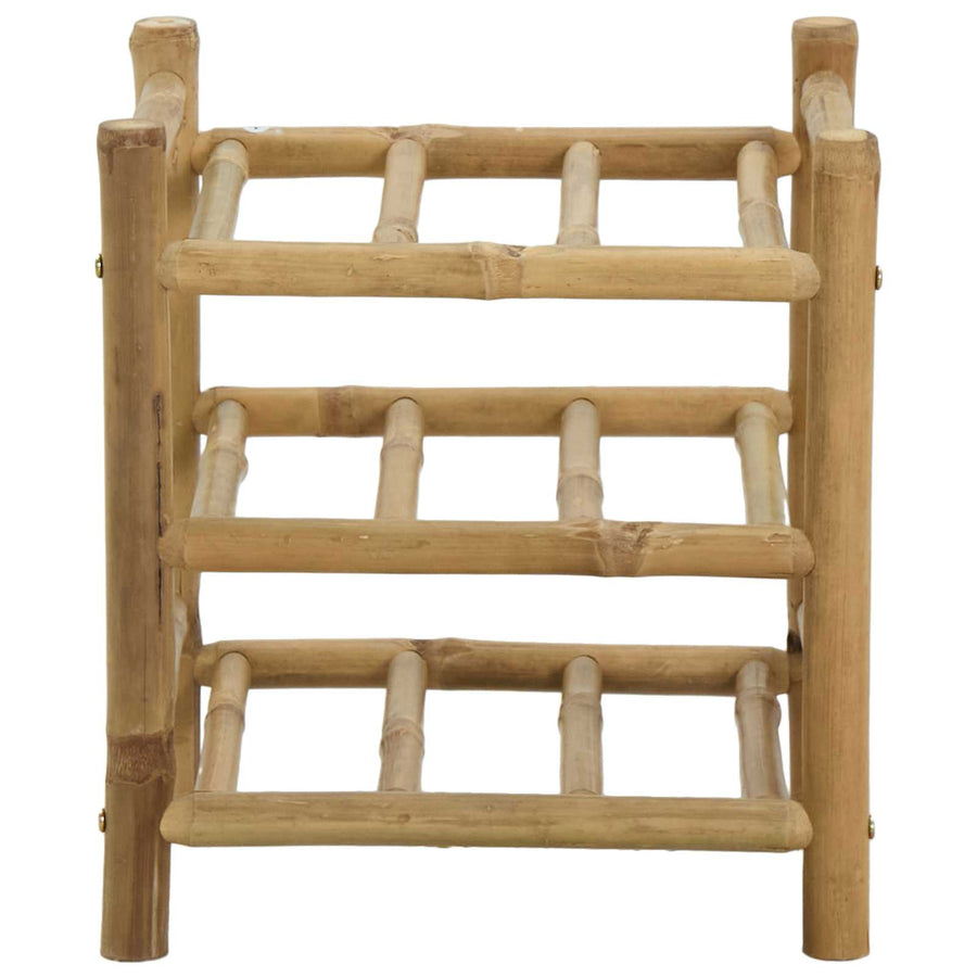 Wine Rack Bamboo Natural