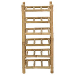 Wine Rack Bamboo Natural