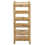 Wine Rack Natural 32.5 x 29.5 x 72 cm Bamboo - Top-Down View