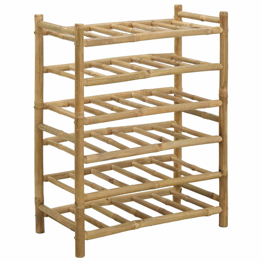 Wine Rack Bamboo Natural