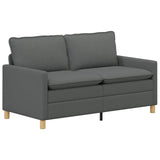 Sofa Dark Grey 156 x 81 x 87.5 cm Fabric