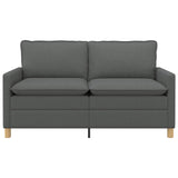 Sofa Dark Grey 156 x 81 x 87.5 cm Fabric