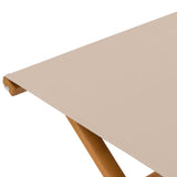 Deck Chair 2 pcs Solid Eucalyptus Wood Beige - 45-Degree Angle
