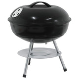 Charcoal Grill Black 36.5 x 36.5 x 40 cm