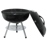 Charcoal Grill Black 36.5 x 36.5 x 40 cm