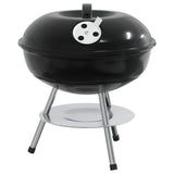 Charcoal Grill Black 36.5 x 36.5 x 40 cm