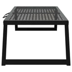 Foldable Camping Grill 70 x 30 x 18.5 cm Alloy Steel Black
