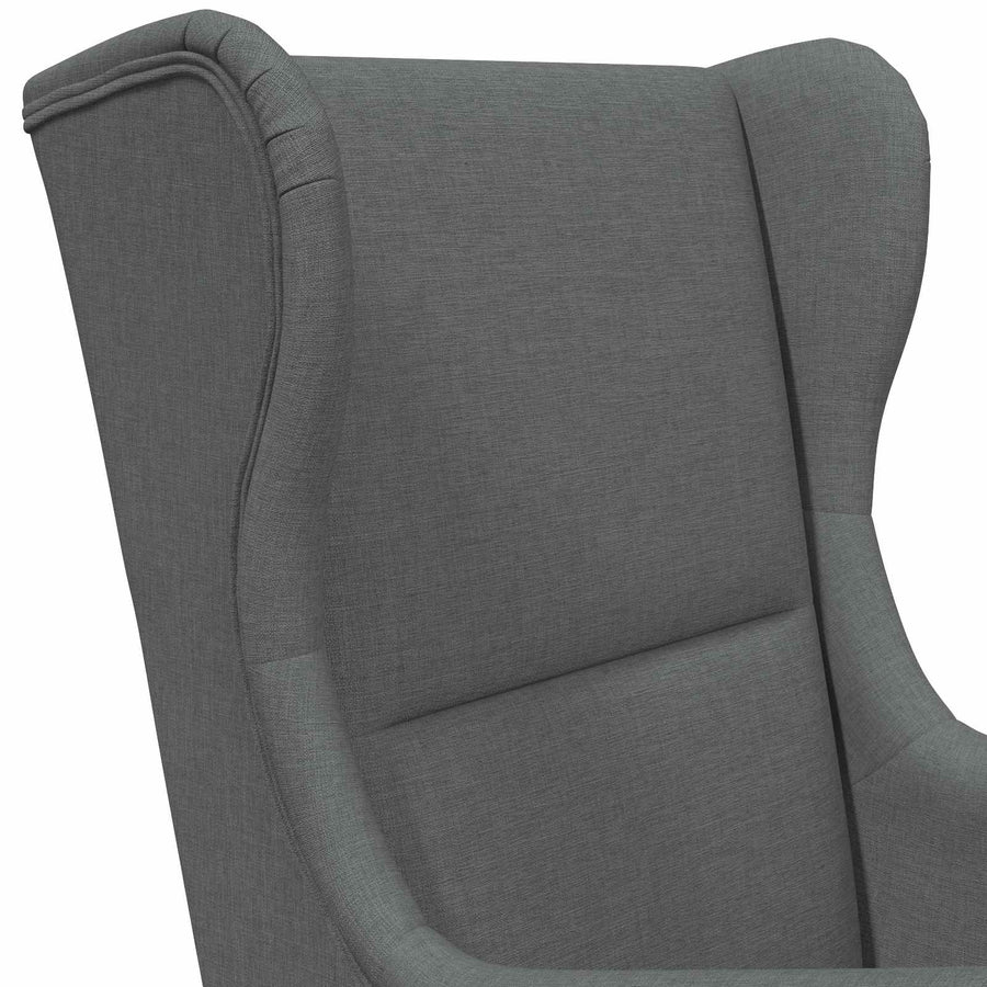 Armchair Dark Grey Fabric