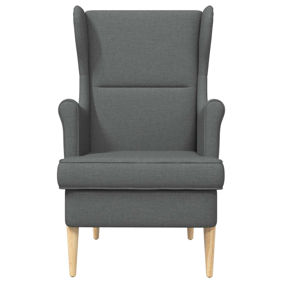 Armchair Dark Grey Fabric