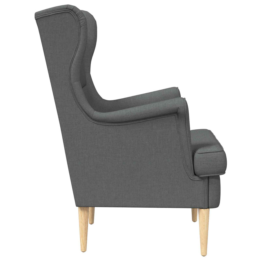 Armchair Dark Grey Fabric