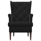 Armchair Black Velvet