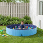 Kids Swimming Pool Ø 160 x 30 cm Round for Child for Blue