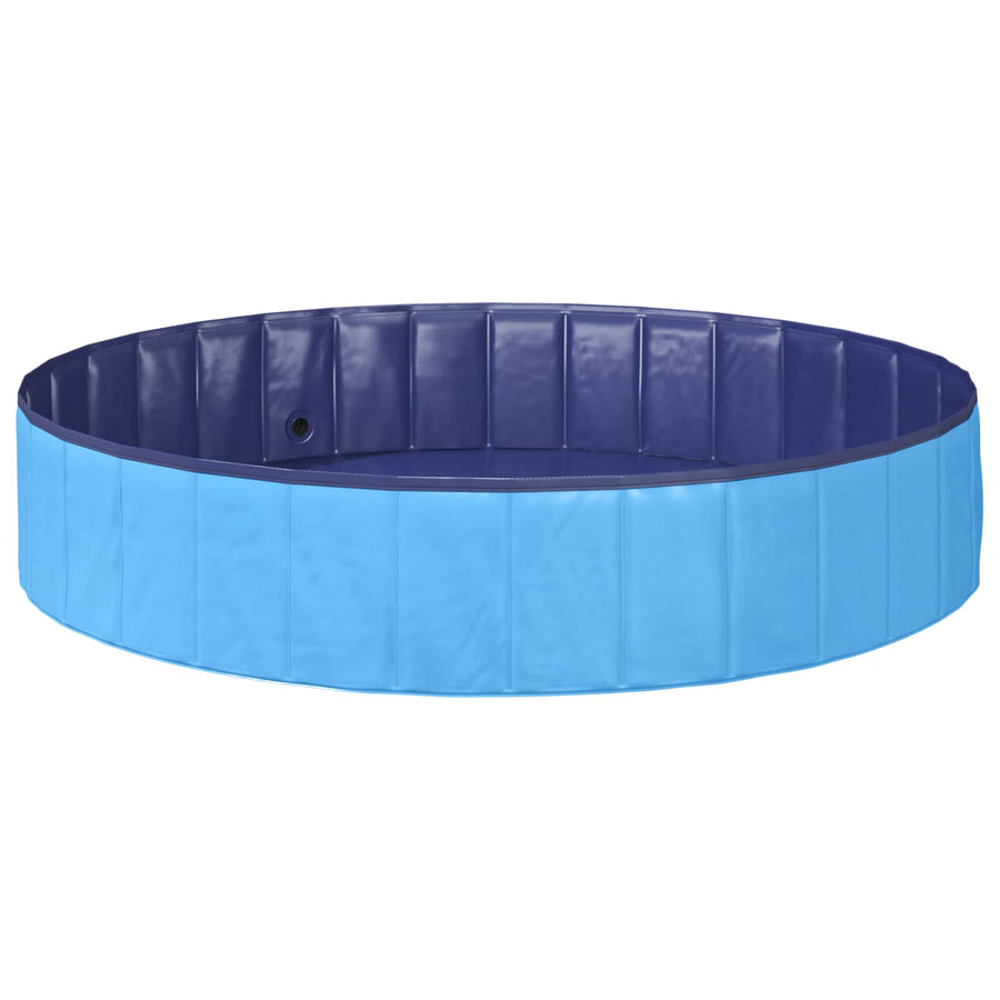 Kids Swimming Pool Ø 160 x 30 cm Round for Child for Blue