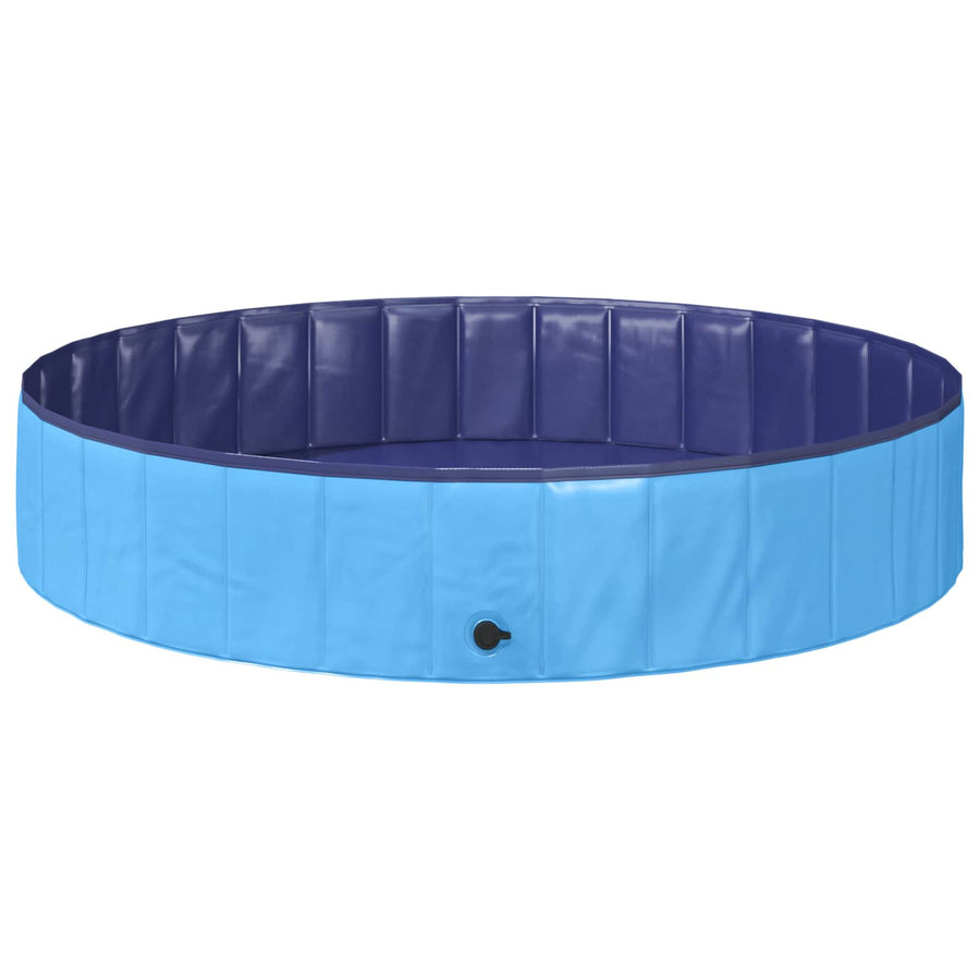 Kids Swimming Pool Ø 160 x 30 cm Round for Child for Blue