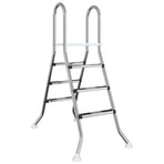 Above Ground Pool Ladder 100 cm 3-Step Stainless Steel 304