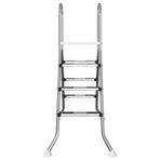 Above Ground Pool Ladder 100 cm 3-Step Stainless Steel 304