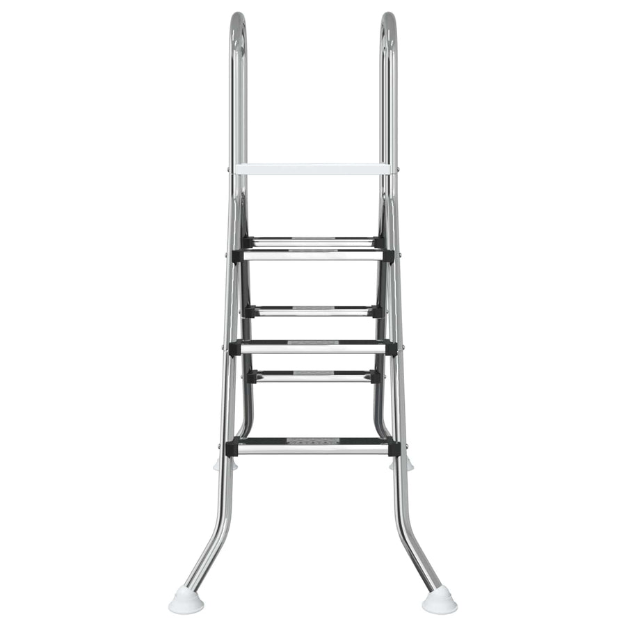 Above Ground Pool Ladder 100 cm 3-Step Stainless Steel 304