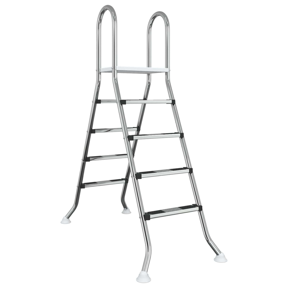 Above Ground Pool Ladder 195 x 150 cm 4-Step