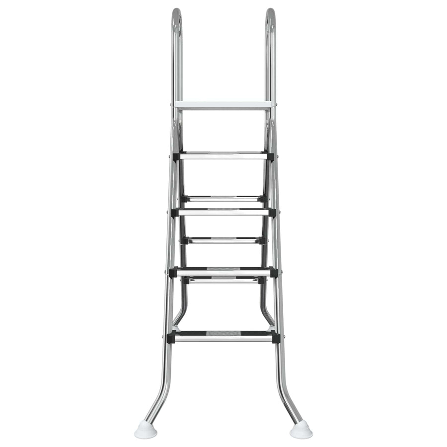 Above Ground Pool Ladder 195 x 150 cm 4-Step