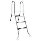 Partially in-ground pool ladder 172 x 106 cm 3-Step
