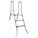 Partially in-ground pool ladder 172 x 106 cm 3-Step