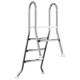 Partially in-ground pool ladder 172 x 106 cm 3-Step - 45-Degree Angle
