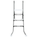 Partially in-ground pool ladder 172 x 106 cm 3-Step