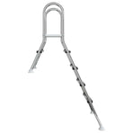 Partially in-ground pool ladder 195 x 116 cm 4-Step