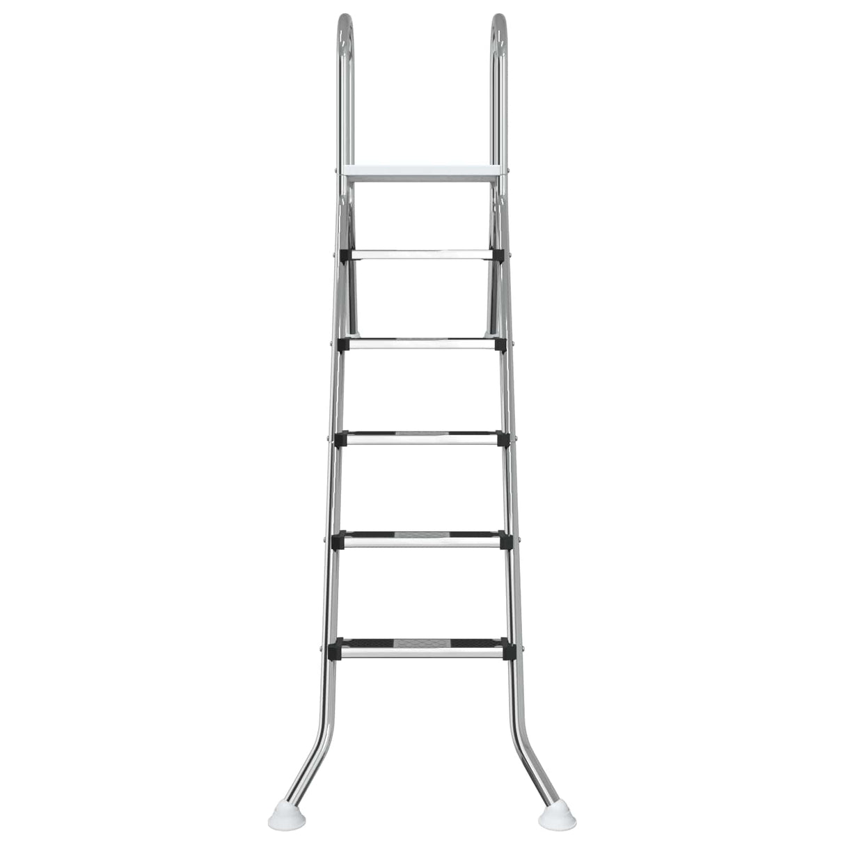 Partially in-ground pool ladder 222 x 128 cm 5-Step