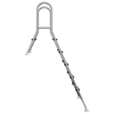 Partially in-ground pool ladder 222 x 128 cm 5-Step