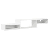 Wall-mounted TV Cabinet Wall-Mounted White 150 x 28 x 26 cm - Front View