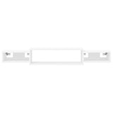 Wall-mounted TV Cabinet Wall-Mounted White 140 x 28 x 21 cm