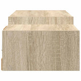 Wall-mounted TV Cabinet Wall-Mounted Sonoma Oak - Rear View