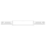 Wall-mounted TV Cabinet Wall-Mounted White 180 x 28 x 21 cm - 45-Degree Angle