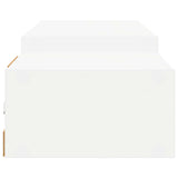 Wall-mounted TV Cabinet Wall-Mounted White 180 x 28 x 21 cm