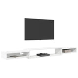 Wall-mounted TV Cabinet Wall-Mounted White 220 x 28 x 21 cm