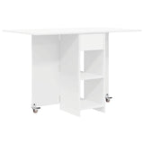 Dinning Table 115 x 70 x 75 cm Engineered Wood White