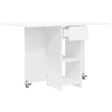 Dinning Table 115 x 70 x 75 cm Engineered Wood White